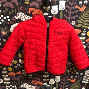 Reversible baby Columbia jacket